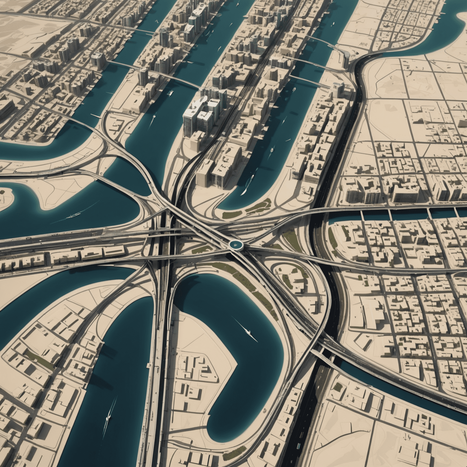 Map showing the planned expansion of the Dubai Metro network, including new lines and stations to improve connectivity across the city